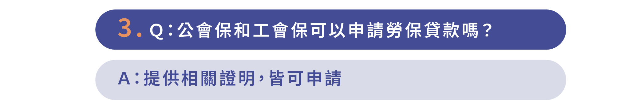 Q:公會保和工會保可以申請勞保貸款嗎?